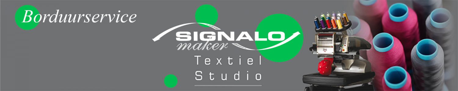 Logo's en badges op kleding borduren | Signalo Textiel
